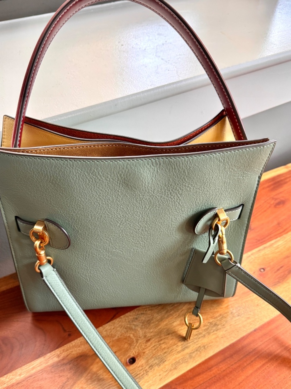 NWOT: Tory Burch Lee Radziwill Bag - Rare color combination - Picture 9 of 10